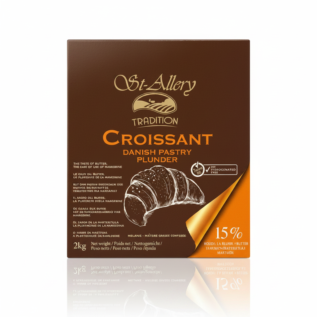 Margarina St.allery platte crs/sf 15% 2Kg | VANDEMOORTELE Vandemoortele