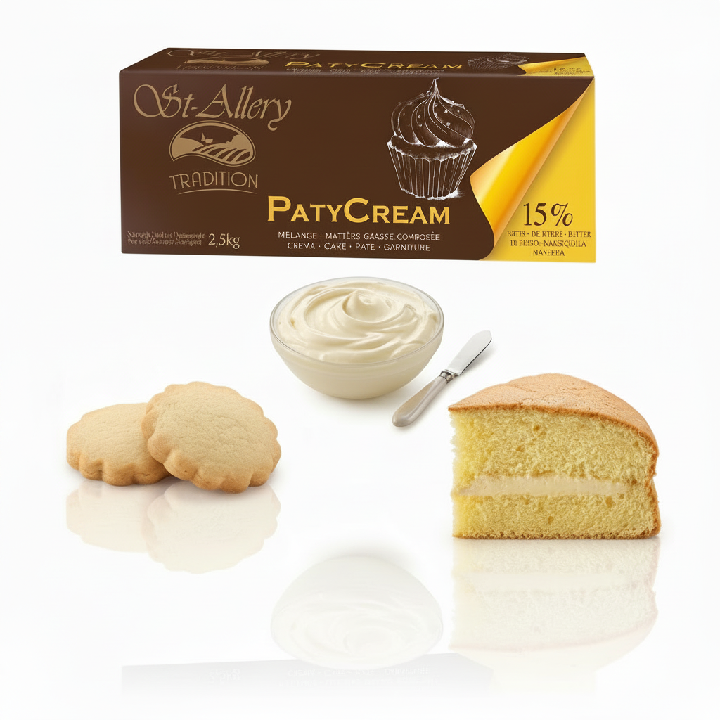 Margarina St. Allery tr. cream 15% 2,5 Kg|VANDEMOORTELE Vandemoortele