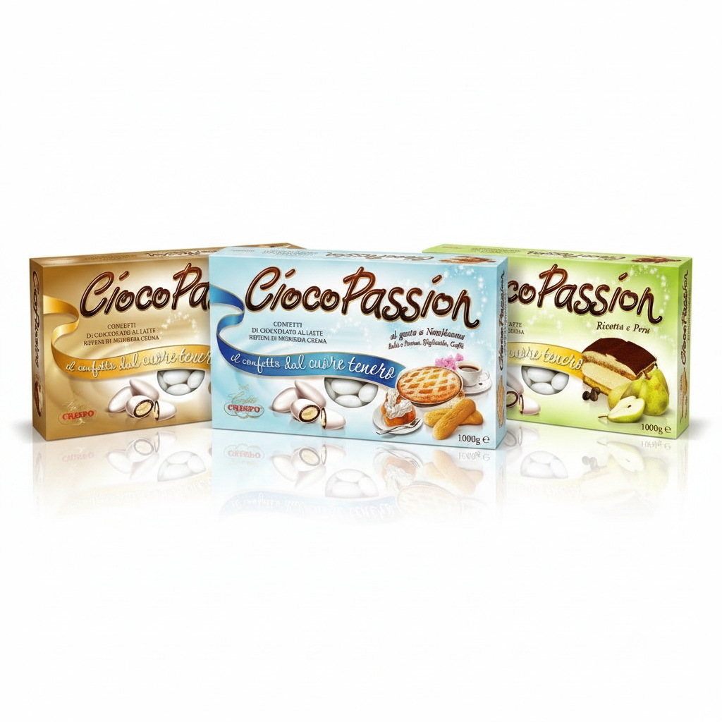 Confetti Cioco Passion Gusti vari 1 Kg| CRISPO CRISPO