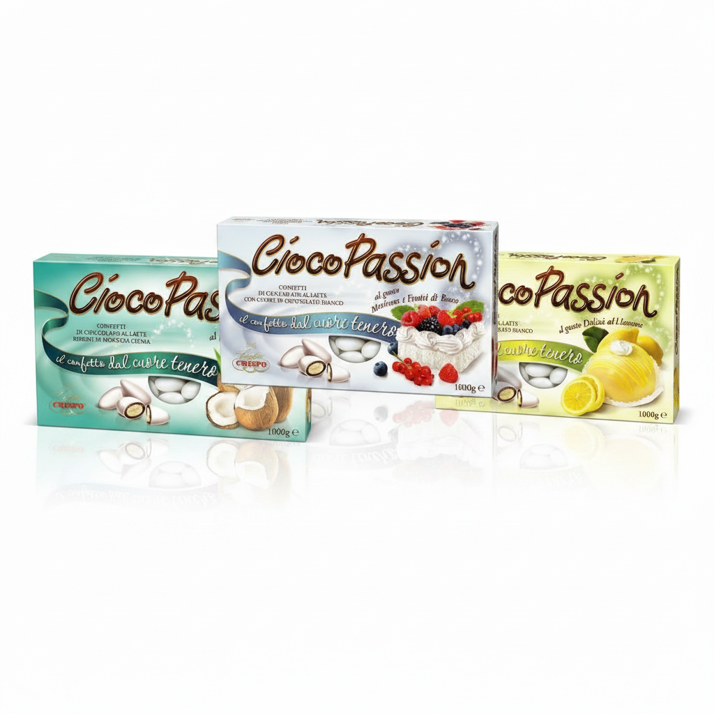 Confetti Cioco Passion Gusti Frutta vari 1Kg| CRISPO CRISPO