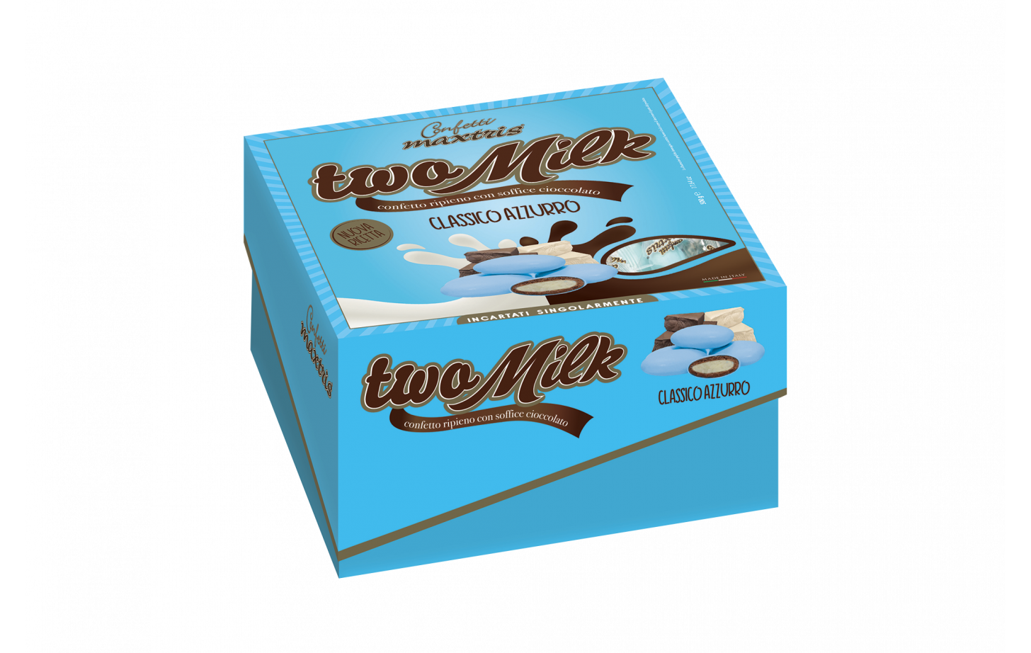 Confetti Twomilk Colorati 500 gr| MAXTRIS Maxtris