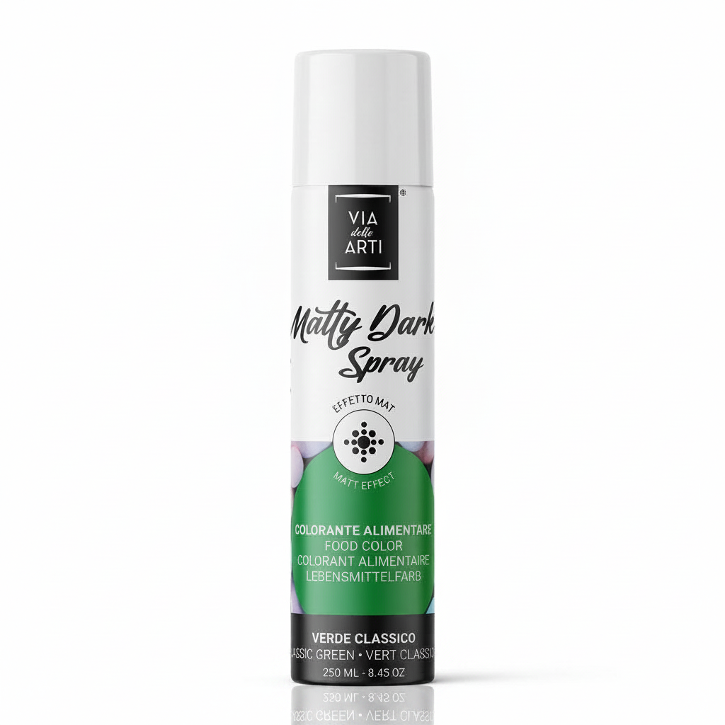 Colorante Alimentare Spray effetto opaco 250 ml| VIA DELLE ARTI Via delle Arti