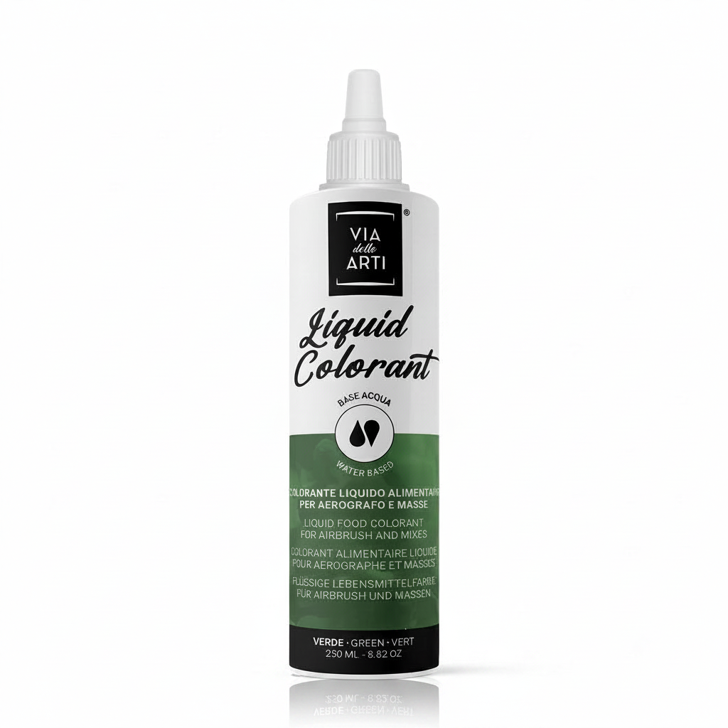 Colorante Alimentare liquido base acqua 250ml| VIA DELLE ARTI Via delle Arti
