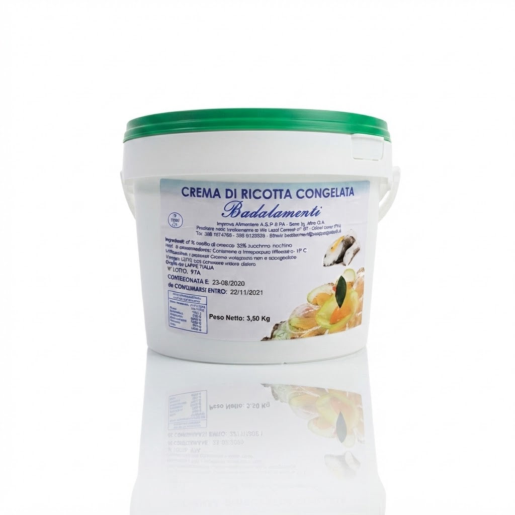 Crema di Ricotta 6Kg | BADALAMENTI Badalamenti