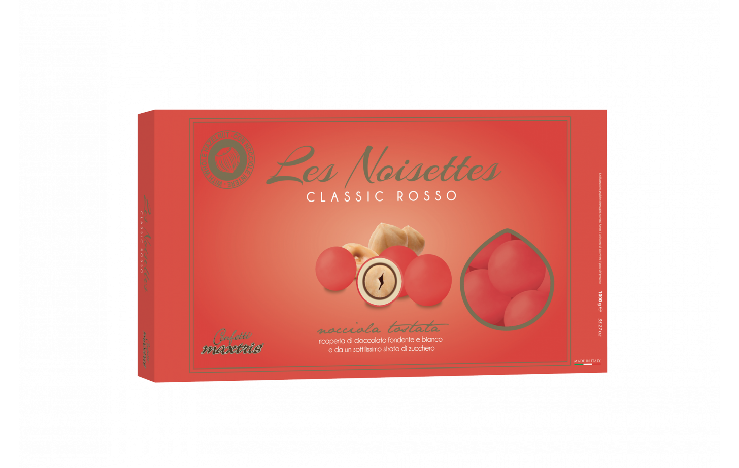 Confetti Maxtris Les noisettes rosse 1kg Maxtris